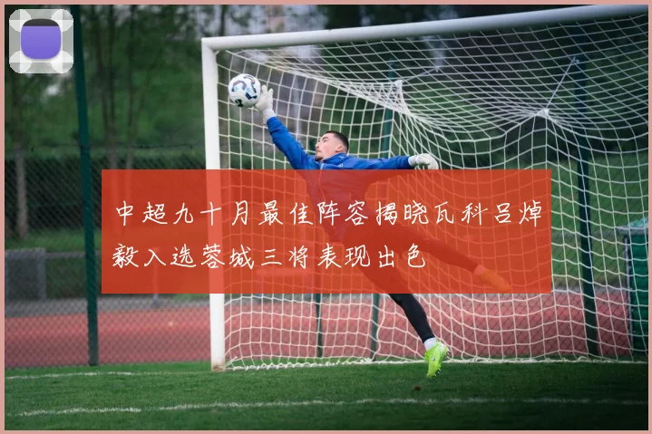 中超九十月最佳阵容揭晓瓦科吕焯毅入选蓉城三将表现出色