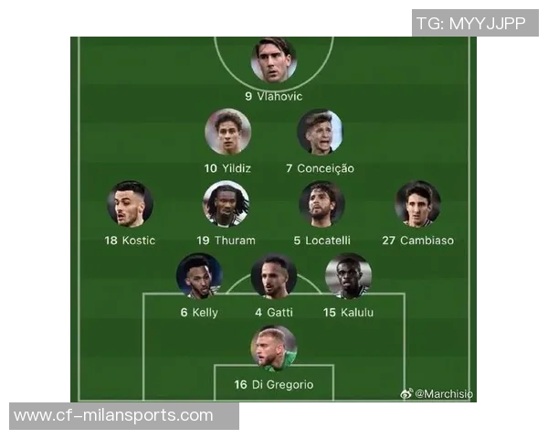 尤文图斯公布新一轮意甲大名单伊尔迪兹领衔布雷默小孔塞桑在列